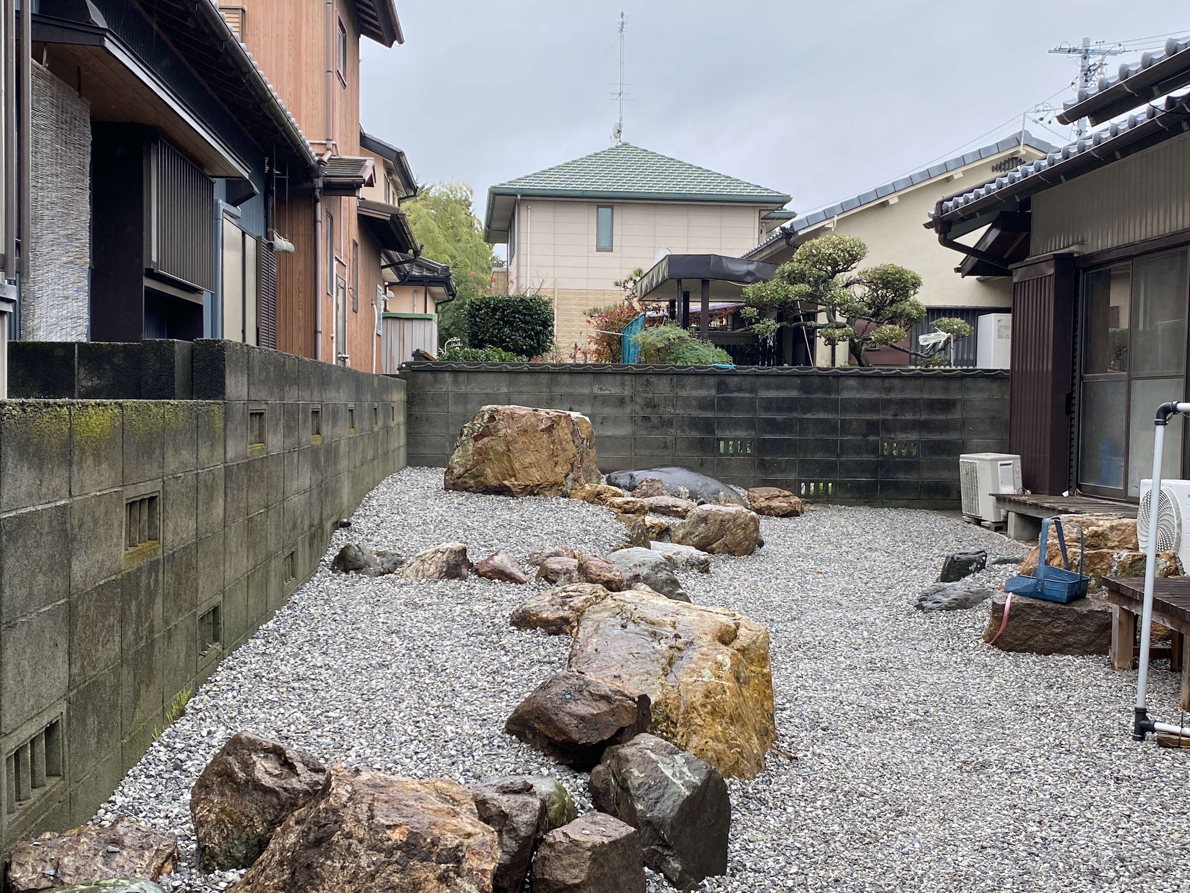 お庭を綺麗に 写真